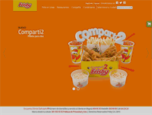 Tablet Screenshot of frisby.com.co